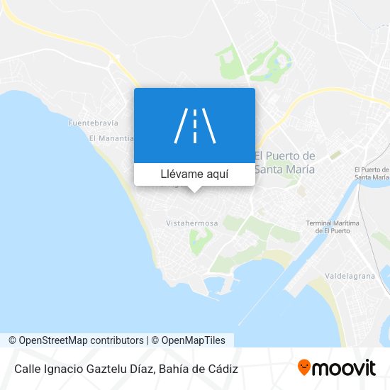 Mapa Calle Ignacio Gaztelu Díaz