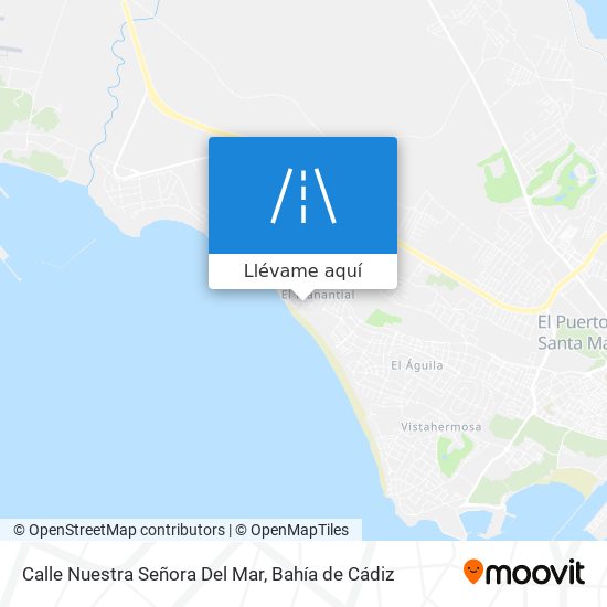 Mapa Calle Nuestra Señora Del Mar
