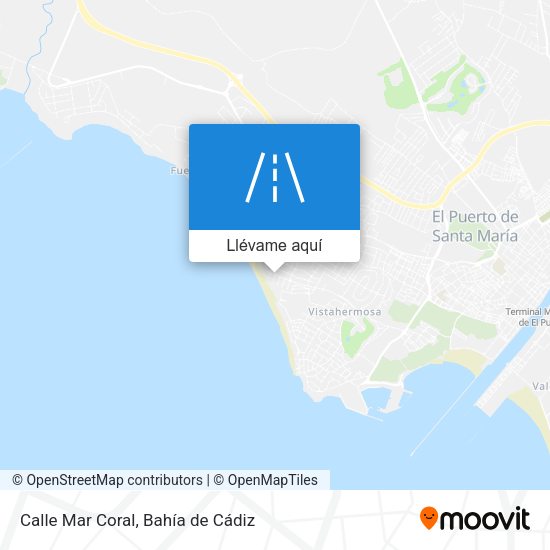 Mapa Calle Mar Coral