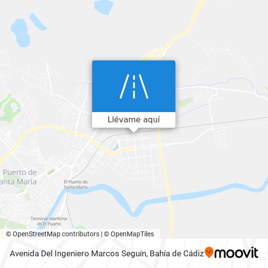 Mapa Avenida Del Ingeniero Marcos Seguín