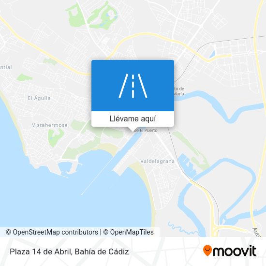 Mapa Plaza 14 de Abril