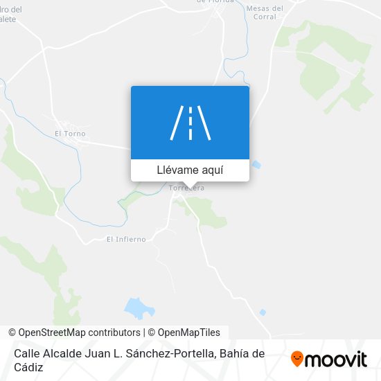Mapa Calle Alcalde Juan L. Sánchez-Portella