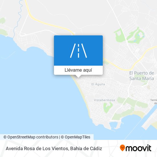 Mapa Avenida Rosa de Los Vientos