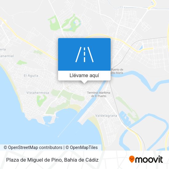 Mapa Plaza de Miguel de Pino
