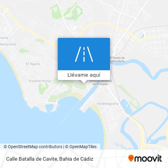 Mapa Calle Batalla de Cavite