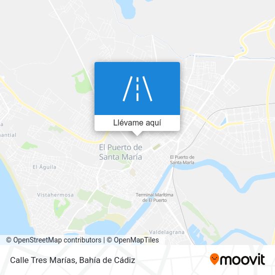 Mapa Calle Tres Marías