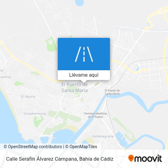 Mapa Calle Serafín Álvarez Campana