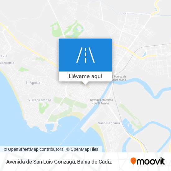 Mapa Avenida de San Luis Gonzaga