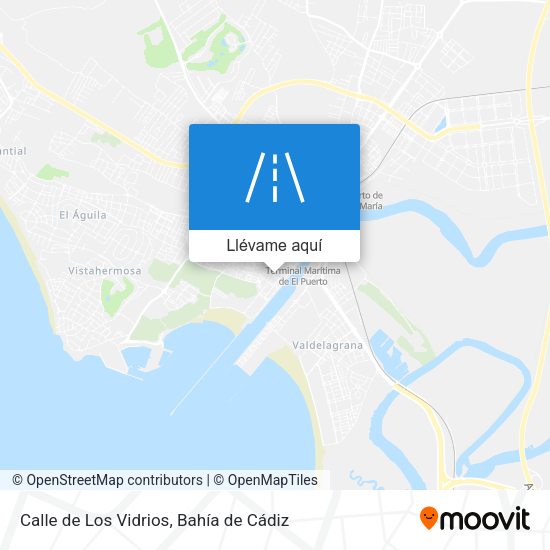 Mapa Calle de Los Vidrios