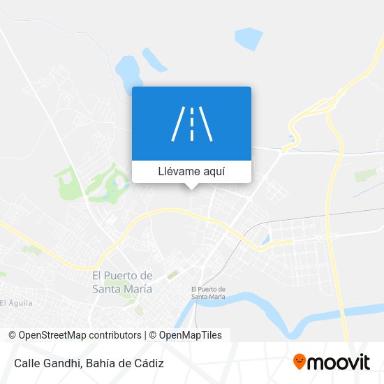 Mapa Calle Gandhi