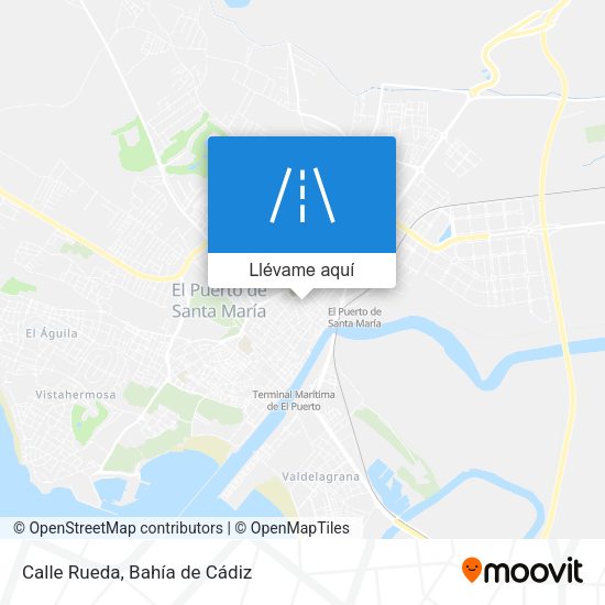 Mapa Calle Rueda