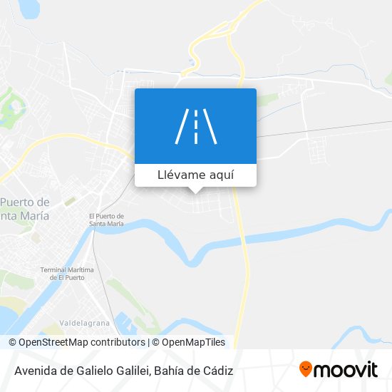 Mapa Avenida de Galielo Galilei