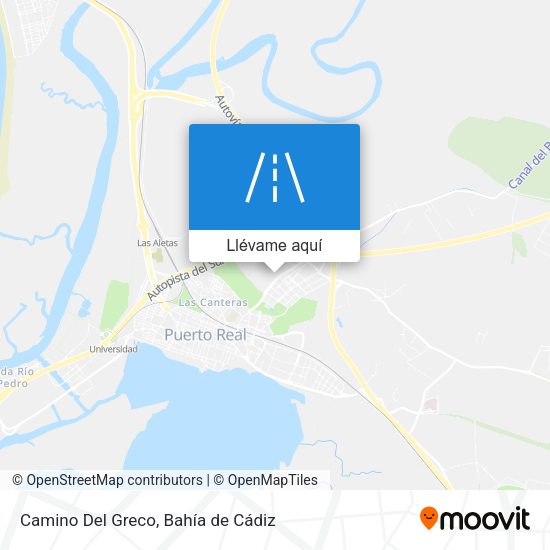 Mapa Camino Del Greco