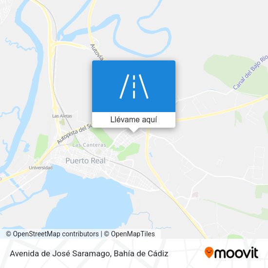 Mapa Avenida de José Saramago