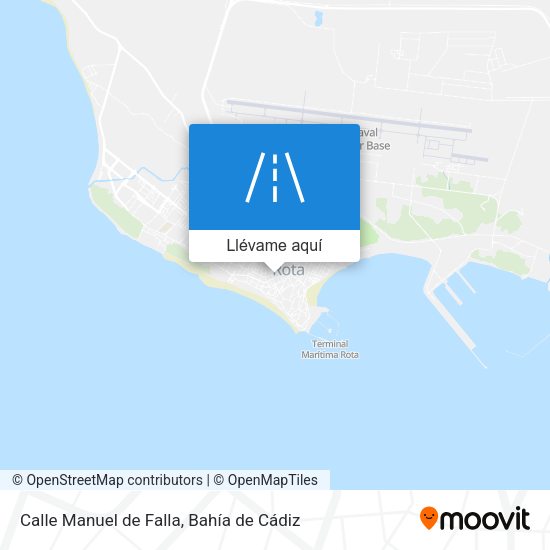 Mapa Calle Manuel de Falla