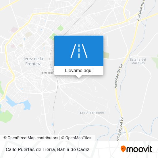 Mapa Calle Puertas de Tierra