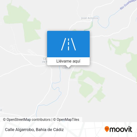 Mapa Calle Algarrobo