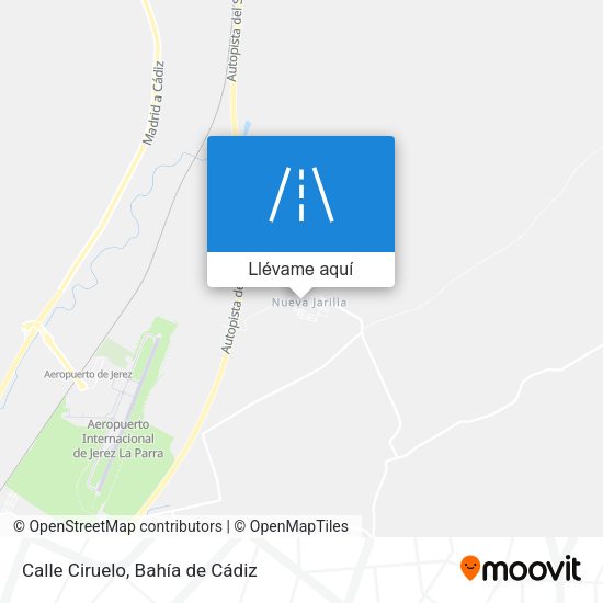 Mapa Calle Ciruelo