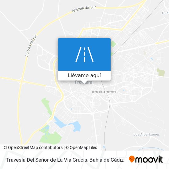 Mapa Travesía Del Señor de La Vía Crucis