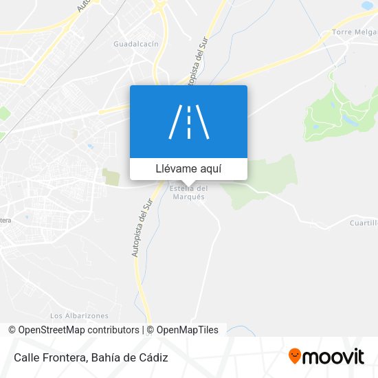 Mapa Calle Frontera