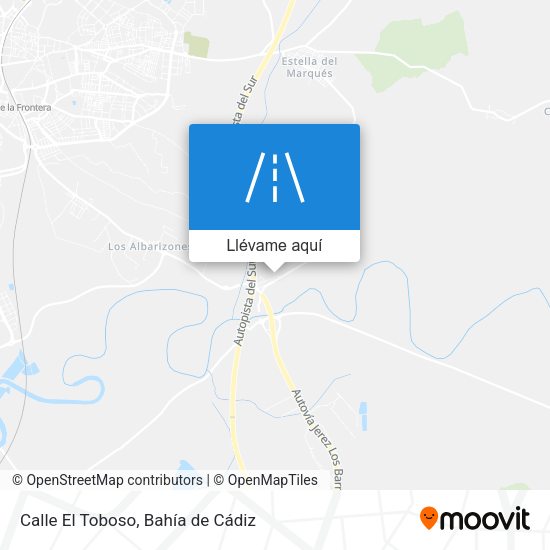 Mapa Calle El Toboso