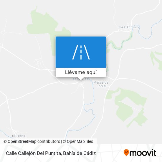 Mapa Calle Callejón Del Puntita