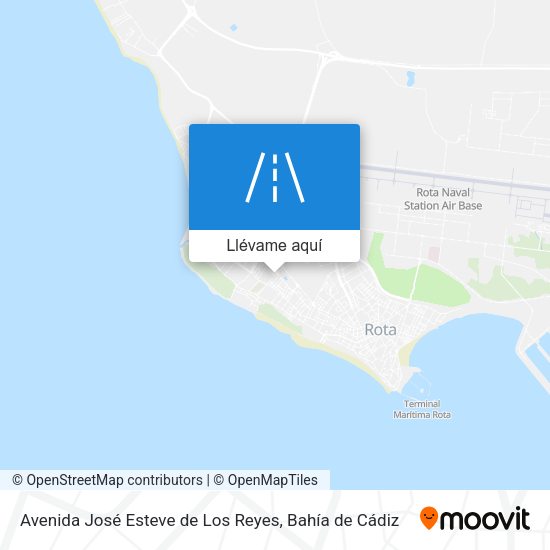 Mapa Avenida José Esteve de Los Reyes