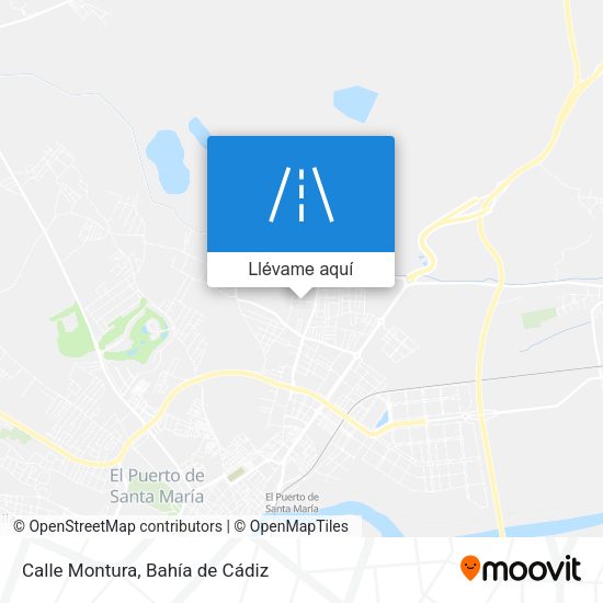 Mapa Calle Montura