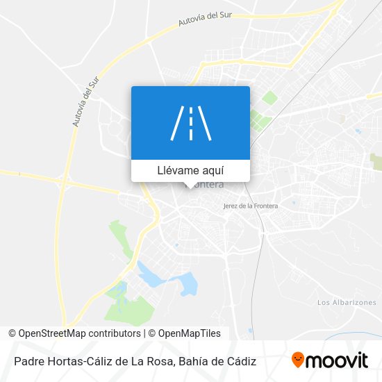 Mapa Padre Hortas-Cáliz de La Rosa