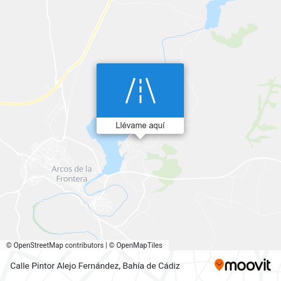 Mapa Calle Pintor Alejo Fernández