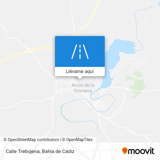 Mapa Calle Trebujena