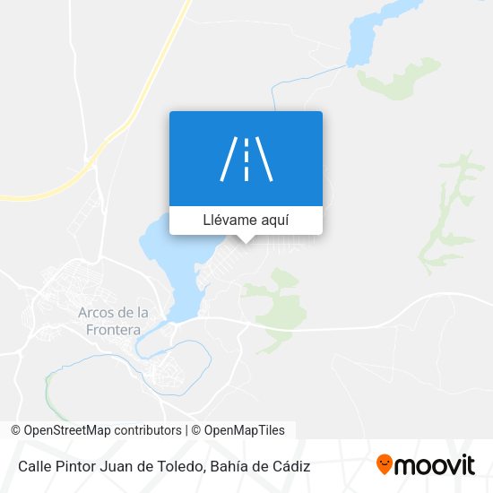 Mapa Calle Pintor Juan de Toledo