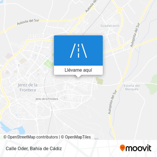 Mapa Calle Oder