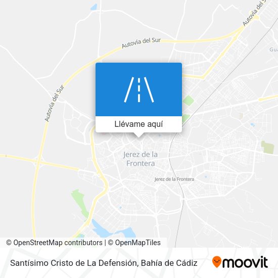 Mapa Santísimo Cristo de La Defensión