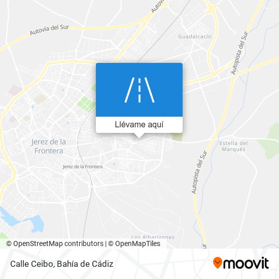 Mapa Calle Ceibo