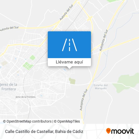 Mapa Calle Castillo de Castellar