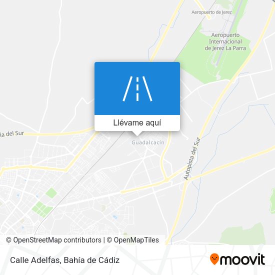 Mapa Calle Adelfas