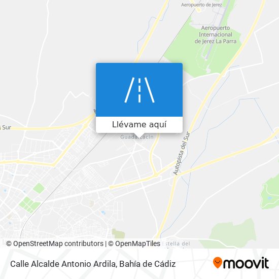 Mapa Calle Alcalde Antonio Ardila