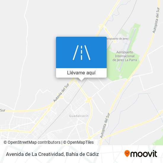 Mapa Avenida de La Creatividad