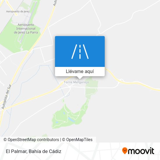Mapa El Palmar