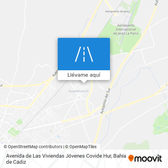 Mapa Avenida de Las Viviendas Jóvenes Covide Hur