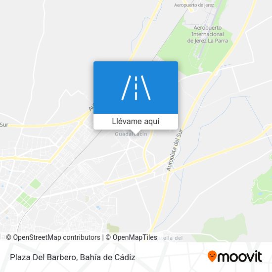 Mapa Plaza Del Barbero