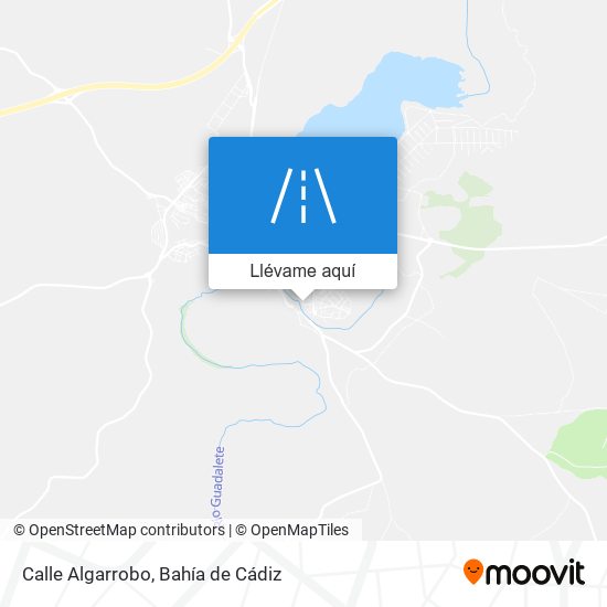 Mapa Calle Algarrobo