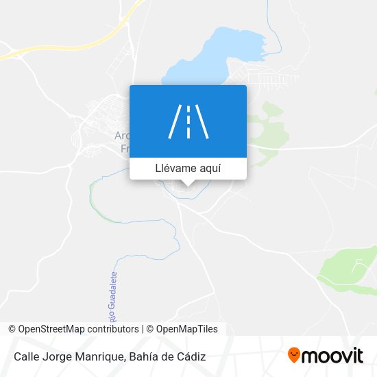 Mapa Calle Jorge Manrique
