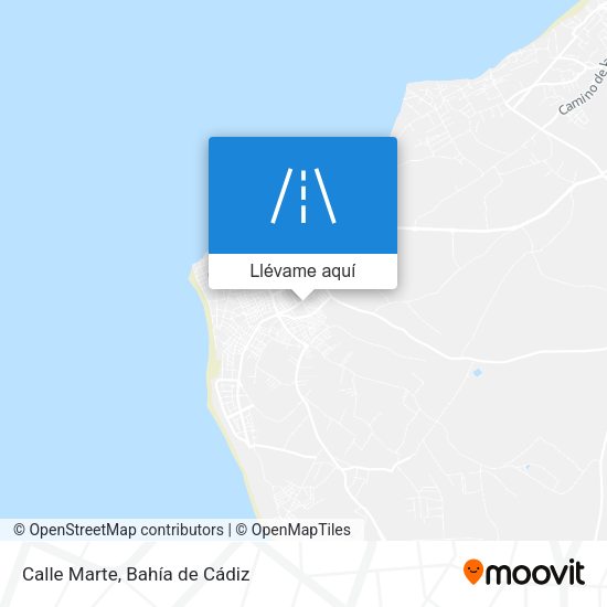Mapa Calle Marte