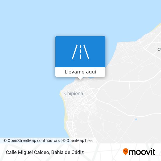 Mapa Calle Miguel Caiceo