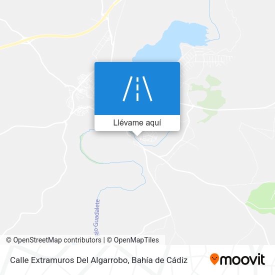 Mapa Calle Extramuros Del Algarrobo