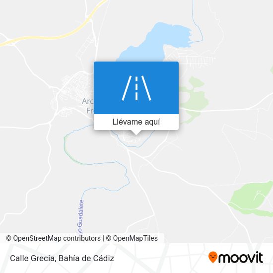 Mapa Calle Grecia