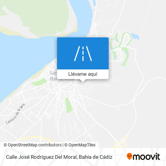 Mapa Calle José Rodríguez Del Moral