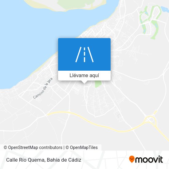 Mapa Calle Río Quema